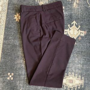Maroon suit bottoms | slacks
